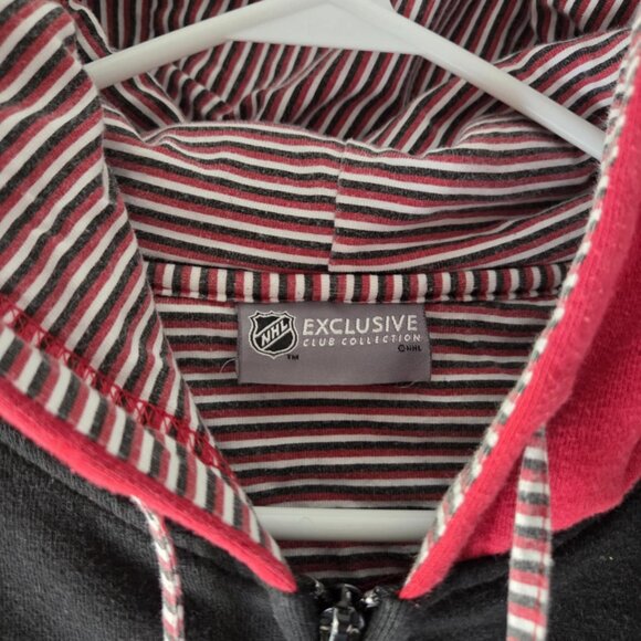 Carolina Hurricanes Hoodie Zip Up Sweatshirt Large NHL Hockey Logo Casual - Picture 5 of 5